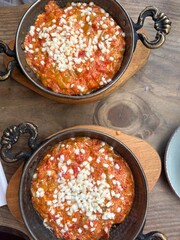 red caviar and bread