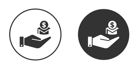 Scholarship fund icon clipart flat designs. illustration vectors
