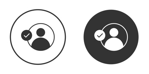 Login icon clipart flat designs. illustration vectors