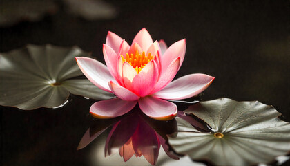 pink lotus flower