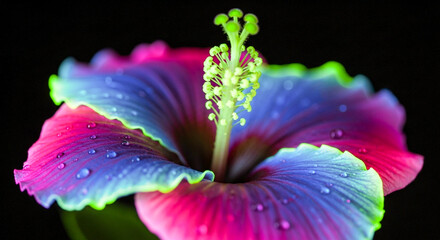 close up of a pink flower