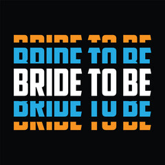 Bride to be - Black hand lettered quote with diamond ring for greeting card, gift tag, label, wedding sets. Groom and bride design.