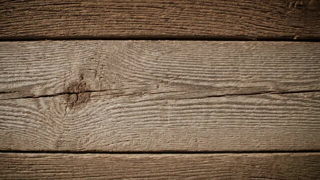 Rustic Reclaimed Wood Texture Background - Close-up shot of three horizontal planks of rough-hewn reclaimed wood, showcasing its natural texture, grain, and rustic charm.