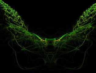 Imaginatory fractal abstract background Image