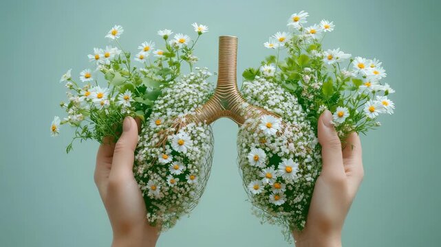 Pulmonary illness study: airway model, infection scheme, health subject, diagnosis trace, tuberculosis shape, education image, care theme, awareness target, disease line, global symbol, breath path