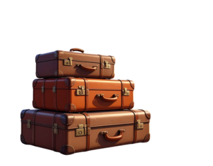 Valises sur le depart  