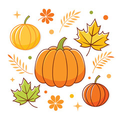 vector illustration of pumpkin