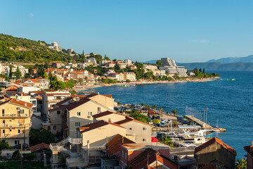 Igrane village on Makarska riviera, Makarska riviera, Dalmatia region of Croatia