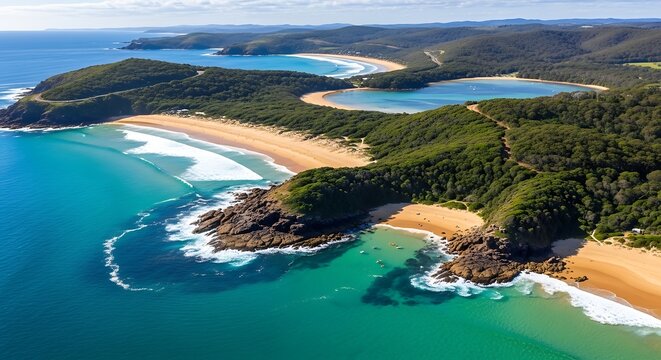 Coastal Australian Scenery.