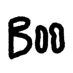 boo cute handwriting clipart with kawaii doodle style, hand drawn font, childlike sketches, cartoon outline, funny lettering, adorable handwritten elements for kids and creative designs