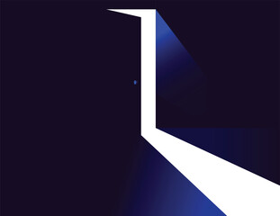 Open door icon vector design  illustration