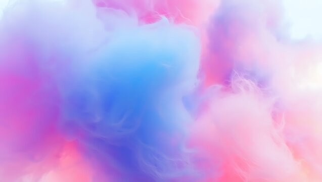 Abstract background with soft fluid gradient colors of pink purple and blue pastel tones