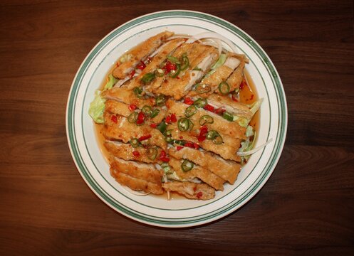 South Korean Cheongyang Chili Yuringi (Fried Chicken)