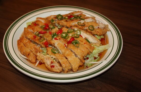 South Korean Cheongyang Chili Yuringi (Fried Chicken)