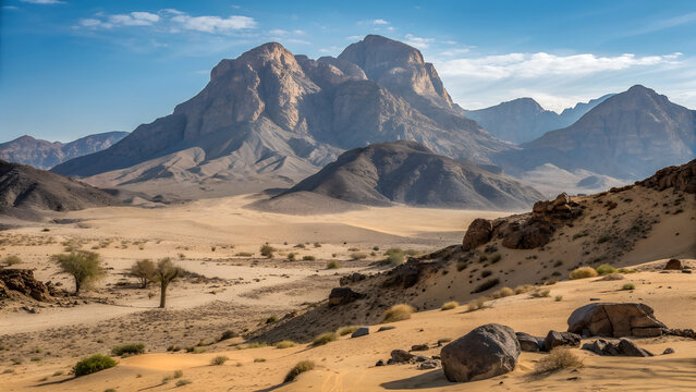 mountain landscape in the mountains