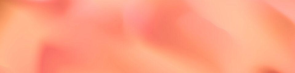 Peach liquid gradient abstract vector bckground pastel color. Yellow soft gradation summer texture 10 eps