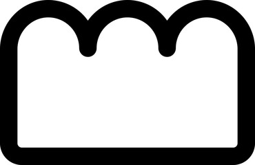 bread icon, symbol, logo