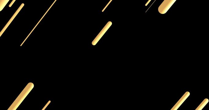 Anima&ccedil;&atilde;o abstrata 4K de linhas org&acirc;nicas douradas (&acirc;mbar) fluindo e se entrela&ccedil;ando em loop cont&iacute;nuo. Fundo minimalista com espa&ccedil;o para texto, est&eacute;tica premium em tom dourado