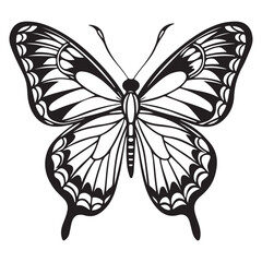 Abstract geometric shapes and lines in a minimalist silhouette design