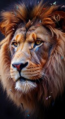 Fototapeta premium Cozy family bakery with cats and dogs serving fresh pastries and treats in a bright, inviting space