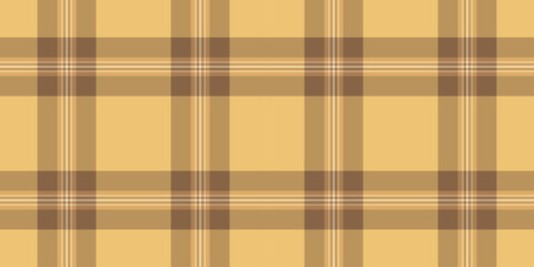 Beige and brown tartan plaid pattern. Seamless checkered design, can be used for textile prints, backgrounds, or digital artwork. Versatile classic texture.
