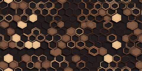 Close-up textured pattern of a brown firewood stack