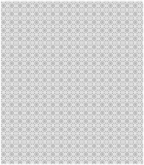 Decorative seamless floral style gray abstract geometric pattern, repeating intricate background texture for textile, wallpaper, and digital design