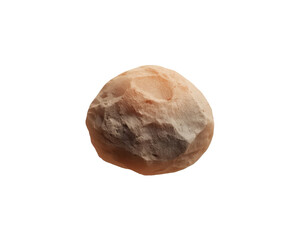Obraz premium A Single Textured Sphere in Isolation Displaying Rough and Uneven Surface Characteristics