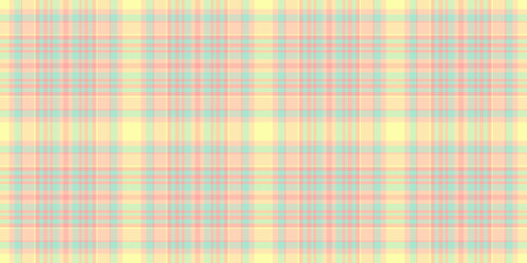 King texture check vector, 1960s seamless fabric background. Suite plaid tartan pattern textile in light and red colors.