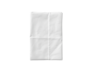 Folded Fresh White Cloth Napkin, Clean Minimalist Presentation for Tableware Styling Ideas