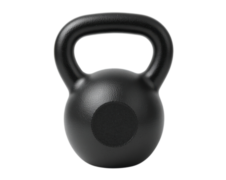 Isolated kettlebell against a minimal setting emphasizing fitness and strength equipment