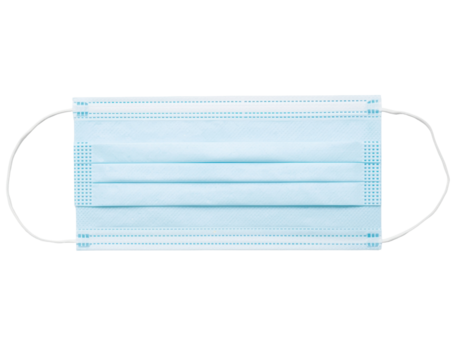 Medical Face Mask Isolated, Protection Against Viruses and Bacteria, Hygiene and Safety Concept