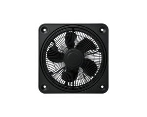 Sleek and Modern Electric Fan, A close up studio shot with an emphasis on its design elements