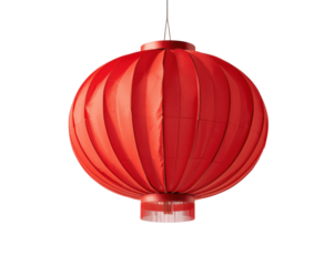 Vibrant Red Lantern Illuminating Cultural Celebrations and Festive Decor with Charm