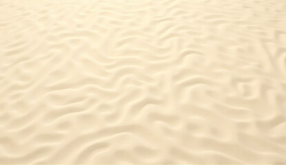 Fototapeta premium Abstract patterns of sand dunes in desert with soft golden light