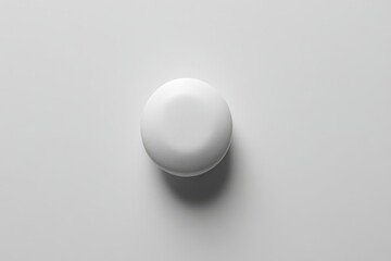 photorealistic ultraminimalist still life featuring single object set against clean ultrabright white background