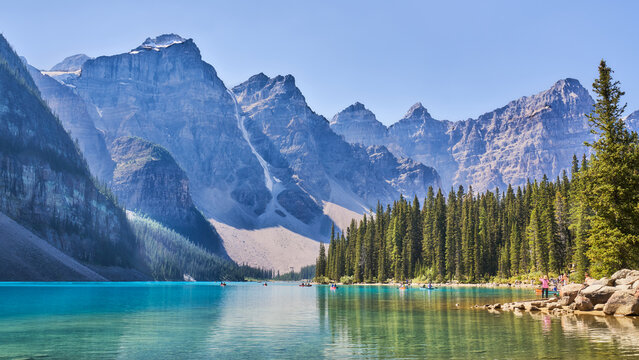 Moraine Lake in Banff National Park