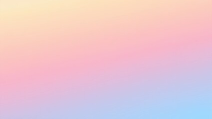 Fototapeta premium Soft Pastel Gradient Background with Peach Pink Lavender and Blue Tones Subtle Colors