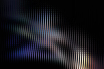 Abstract Diagonal Stripes of Metallic Colors and Light Reflections on a Dark Background lines