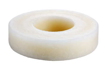 White adhesive tape roll, studio shot, packaging