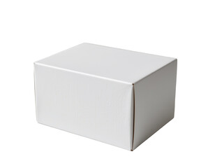 Plain White Box for Shipping, Storage, or Packaging Purposes