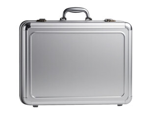 Stylish Silver Briefcase for Professional Business Use and Storage