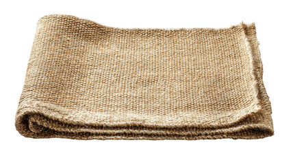 Folded light beige fabric