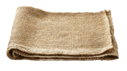 Folded light beige fabric