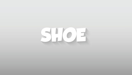 This graphic piece steps forward with a modern and stylish take on the word 