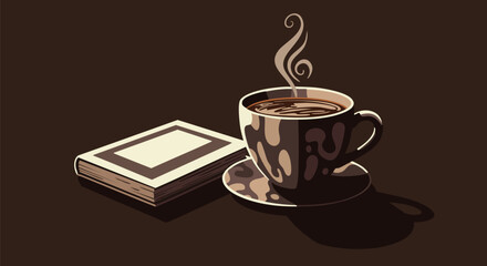  Coffee Cup and Books