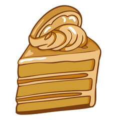 ilustration of a cake