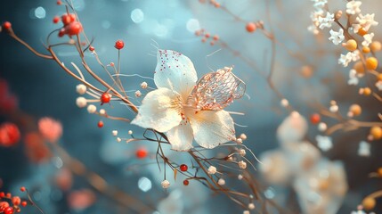 Delicate flower arrangement