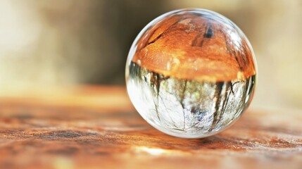 Glass Sphere Reflections