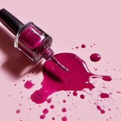 Rear view of an open trunk of a classic vintage american car with a light green exterior